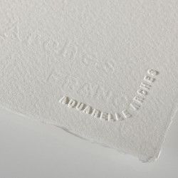 Feuille papier aquarelle Arches Grain satiné  56x76