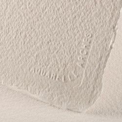 Feuille papier aquarelle Arches Grain torchon  56x76