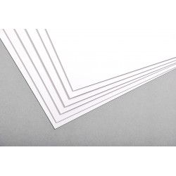 5 x Feuilles Clairefontaine Bristol 50x65 205g
