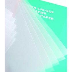 Feuilles calque satin 90g 50x65 MPK 10F