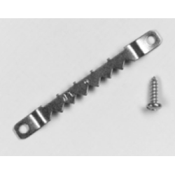 Attaches dentelées x4 avec vis