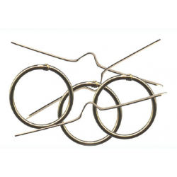 Anneaux languettes 20mm x5