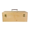 Coffret bois vide du peintre 2 niveaux OZI