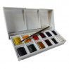 Boîte Sketcher aquarelle fine 12 1/2 godet Cotman - Winsor & Newton