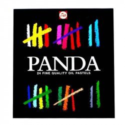 Set pastel à l'huile Panda, 24 pastels