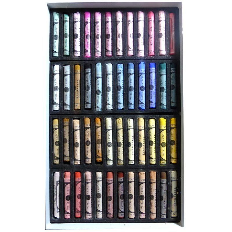SENNELIER Pastels a l'Ecu 48色 coffret-de-48-pastels-a-l-ecu-