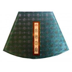 Coffret brocard de calligraphie chinoise
