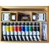 Huile Van Gogh - Box 10 tubes 40ml + accessoires 