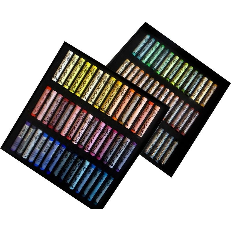 Ensemble De 30 Pastels Secs Rembrandt - Couleurs Portrait - Inclus 1 Carte - Pour Dessin Et Arts Graphiques