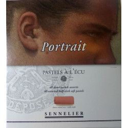 Coffret de 40 demi Pastels à l'écu Sennelier - Portrait