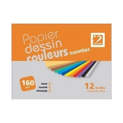Pochette dessin couleur 24x32