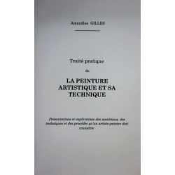 Traité Pratique de la Peinture Artistique et sa Technique