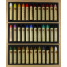 Coffret bois 36 Pastels à l'huile Sennelier