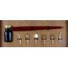 Petit coffret de calligraphie latine