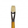 Pinceau brosse soie plat - Série 430P