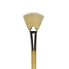Pinceau brosse soie éventail - Série 450E