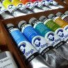 Huile Van Gogh - coffret bois inspiration 14 x 40ml + accessoires 