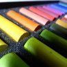 Coffret bois 30 1/2 Pastels secs Rembrandt