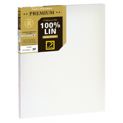 Châssis entoilé à clés 100% lin Premium - Dalbe
