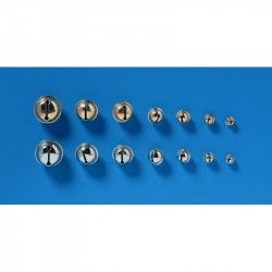 Grelot argent 9mm x10