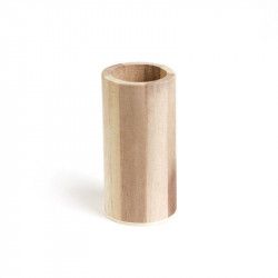 Pot à crayon rond en bois - Wingo