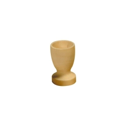 Coquetier classique en bois - Hauteur 70mm