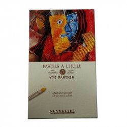 Coffret de 48 Pastels à l'huile Sennelier