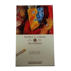Coffret de 48 Pastels à l'huile Sennelier