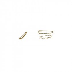 Broche Or 60mm par 2