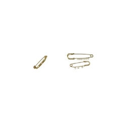 Broche Or 60mm par 2