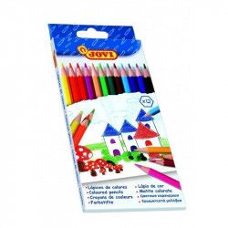 12 Crayons de couleurs - Jovi