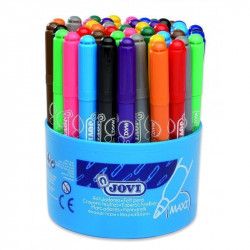 Pot 48 feutres maxi 12 couleurs - Jovi