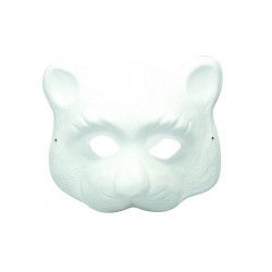 Masque chat demi visage