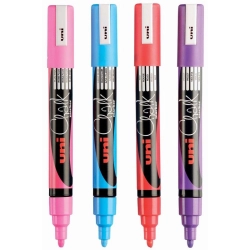 Marqueur craie Chalk - pointe ogive 2mm - Uni-ball