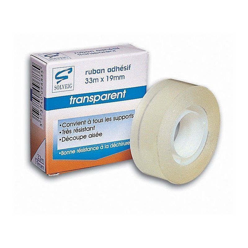 Ruban Adhésif Transparent Q-Connect 66m X 12mm - Économique Et Résistant