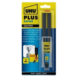 Colle époxy plus - rapide - uhu