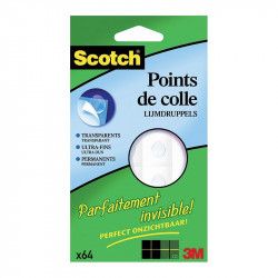 Pastilles adhésives invisibles double-face - Scotch®