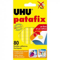 Pâte adhésive patafix jaune - Uhu