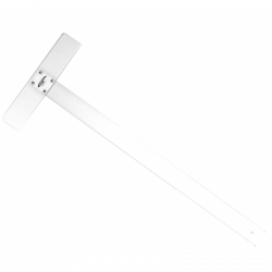 Té fixe transparent 50cm GXT0F - Graphoplex