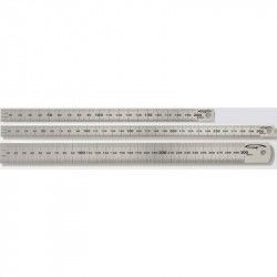 Reglet acier Largeur : 2,4cm longeur : 50cm - Graphoplex