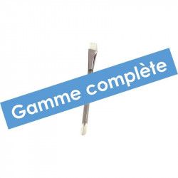 Gamme complète Pinceau brosse acrylique plat - Série 600