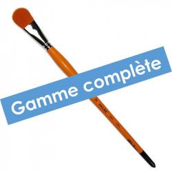 Gamme complète Pinceau brosse acrylique usé - Série 640U
