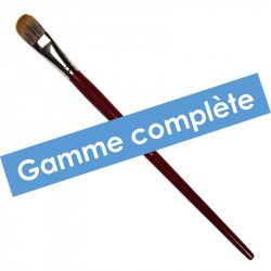 Gamme complète Pinceau brosse synthétique usé - Série 740U