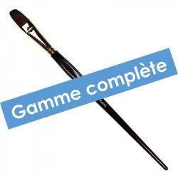 Gamme complète Pinceau brosse synthétique usé - Série 840U