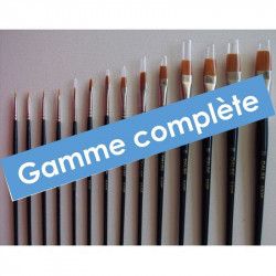 Gamme complète Pinceau synthétique plat - Série 530P