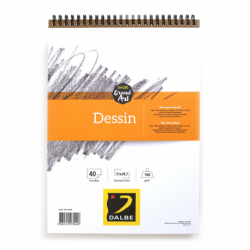 Bloc Grand Art Dessin spiralés 160g