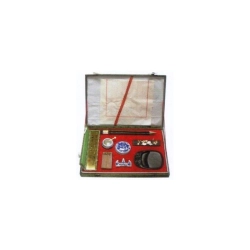 Coffret brocard calligraphie chinoise prestige