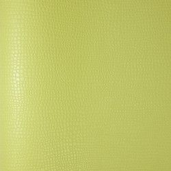 Papier simili-cuir Medusa vert