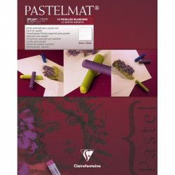 Bloc Pastelmat n°3-12 feuilles 360 gr - Clairefontaine