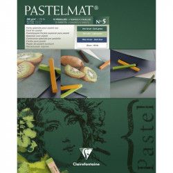  Bloc Pastelmat n°5 -12 feuilles 360 gr - Clairefontaine